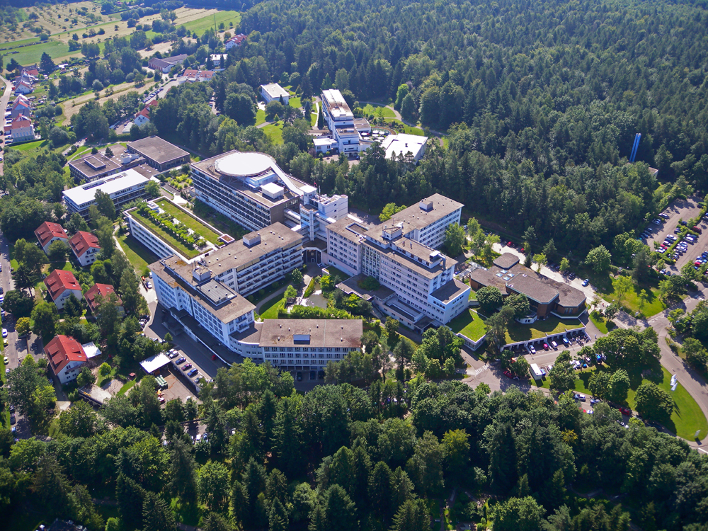 Bild: Luftbild des Klinikum Karlsbad-Langensteinbach